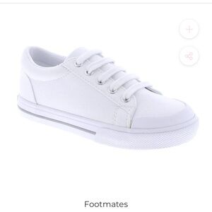 FootMates White Kids Sneakers